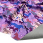 Softshell fabric Horses in purple pigiau