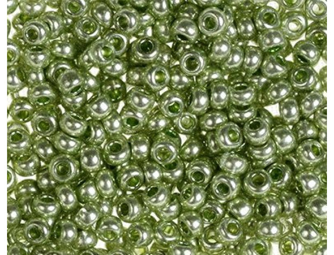 Preciosa biseris 10/0 18161 Šviesi žalia