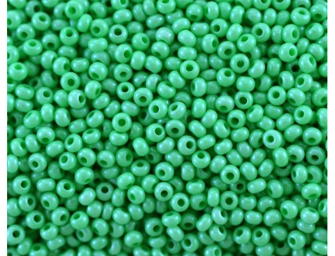 Preciosa biseris 10/0 16356 Šviesi žalia