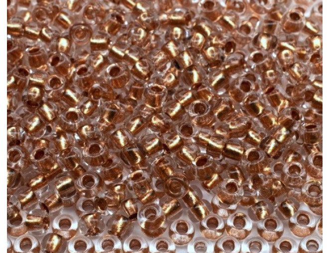 Preciosa biseris 10/0 68105 Šviesi ruda