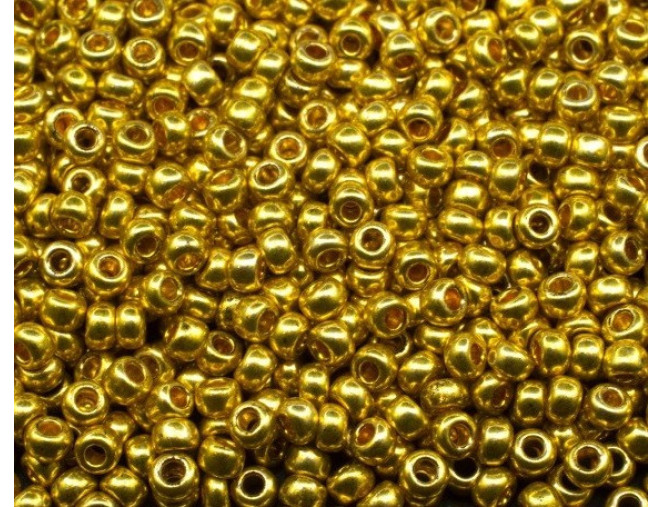 Preciosa biseris 10/0 18586 Auksinė