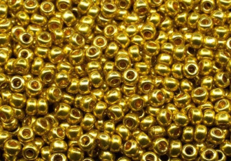 Preciosa pearl 10/0 18586 Gold