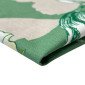 Cotton - canvas Flowers in green