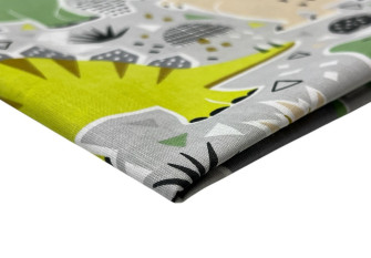 Cotton - canvas Dinosaurs
