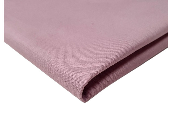 Medvilnė - drobelė Dusty pink BROKUOTA