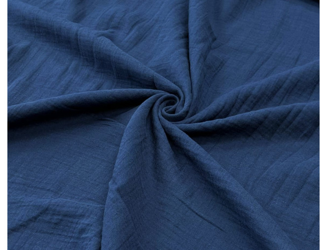 Muslin Dark blue