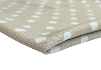 Viscose crepe White dots in sand