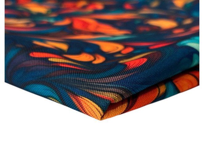 Vandeniui atsparus audinys Oxford Spalvoti lapai