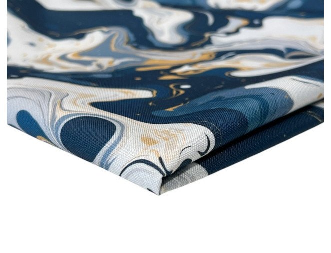 Vandeniui atsparus audinys Oxford Dėmės mėlyname