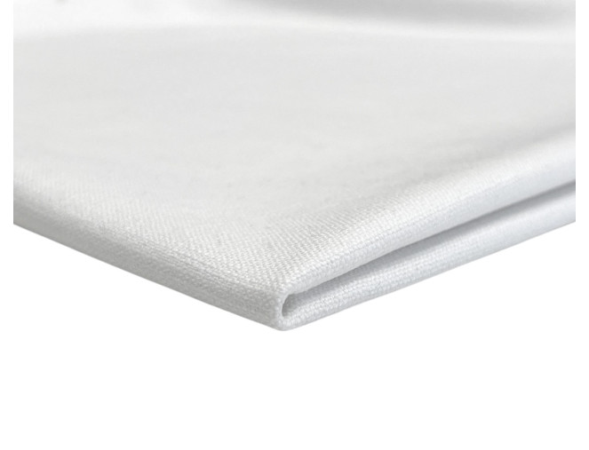 Linen fabric White