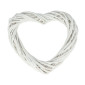 Wreath base Hearts White
