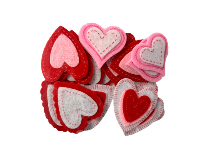 Filco stickers hearts 16pcs