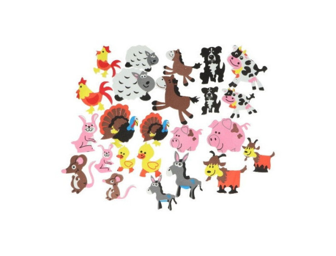 Lipdukai Gyvūnai 96vnt