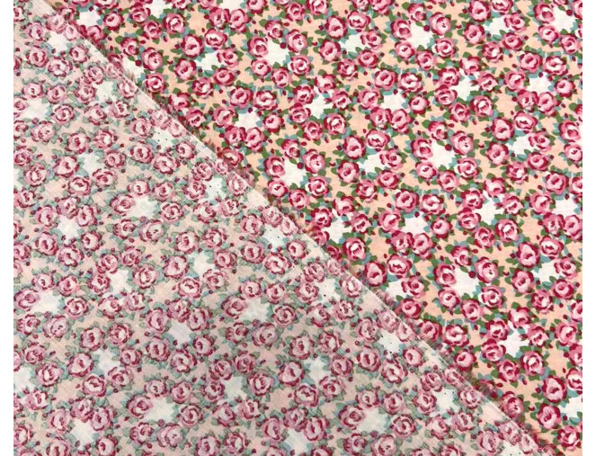 Poplin audinys Rožytės perskiniame pigiau