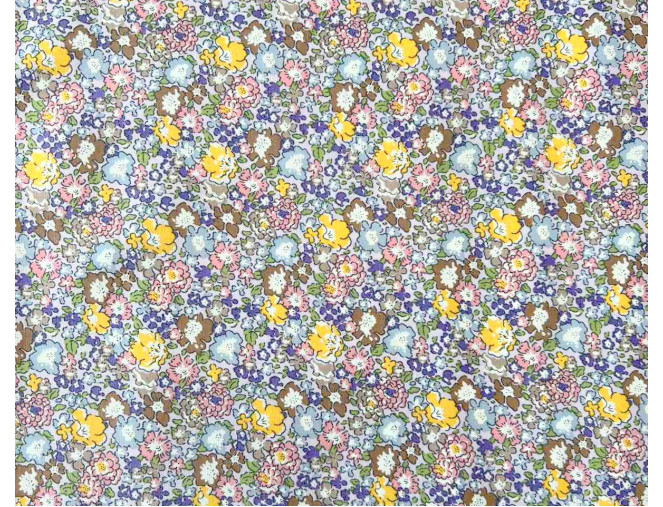 Poplin audinys Margos gėlytės alyviniame internetu