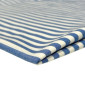 Poplin fabric Blue stripes