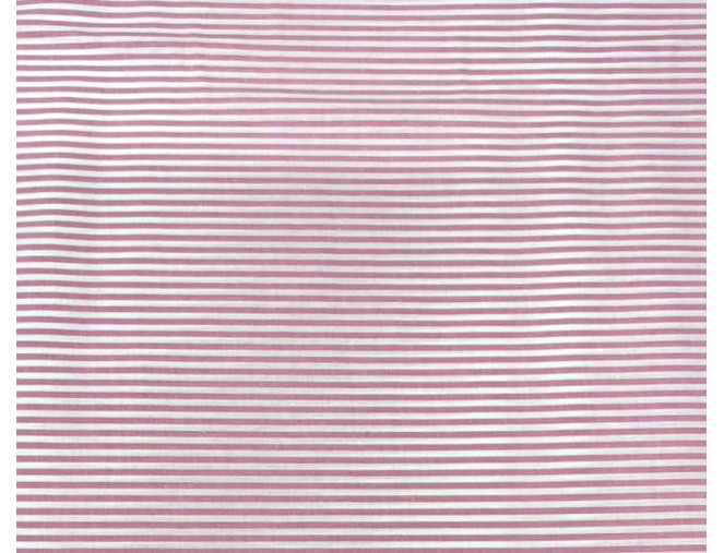 Poplin fabric Pink stripes internetu