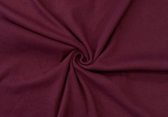 RIB knitted fabric Bordeaux RIB knitted fabric Bordeaux