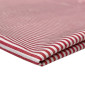 Poplin fabric Red stripes