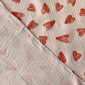 Muslin Hearts in ash pink pigiau