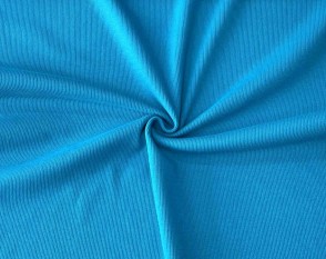 RIB knitwear Turquoise