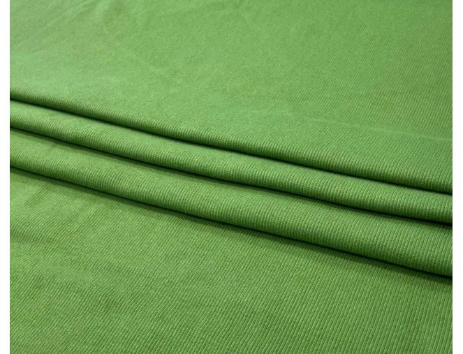 RIB knitted fabric Light green pigiau