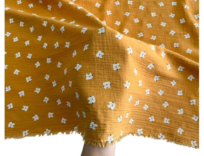 Muslinas Balti kačiukai garstyčių pigiau