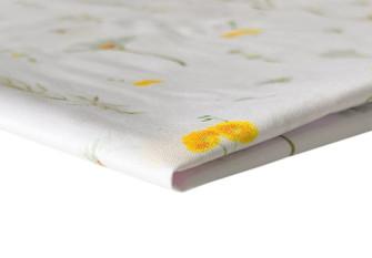 Cotton - canvas in Daisy white