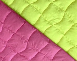 Reversible jacket fabric Pink/salmon