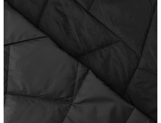 Reversible jacket fabric Black