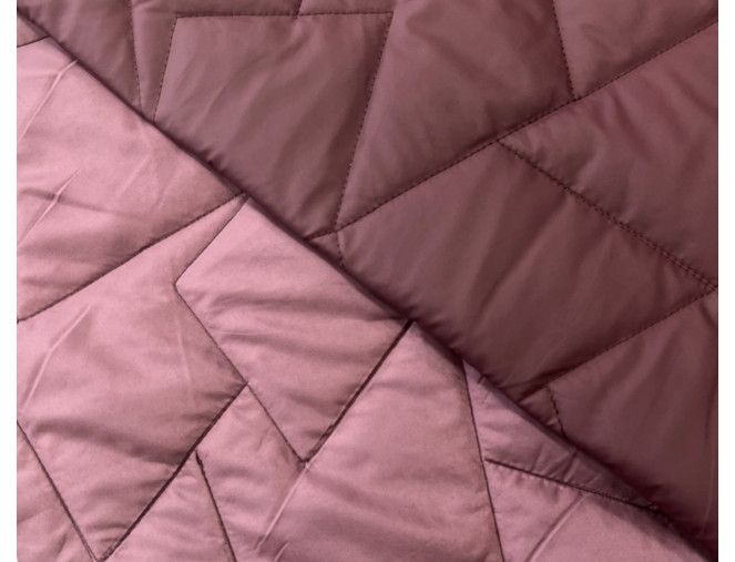 Reversible jacket fabric Bordeaux