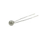Segtukas plaukams Baltas perliukas 10mm