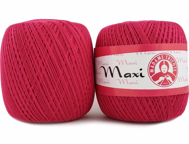 Crochet yarn MAXI 100gr | 565m | 25 colours