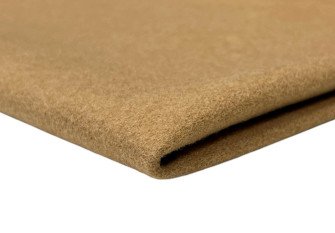 Woolen fabric with woolen trimming Sand (Pinko collection)