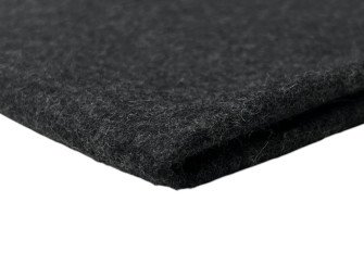 Woolen fleece coat Dark grey melange (Pinko collection)