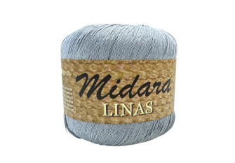 Linen yarn 100gr Grey blue 545 | 600m