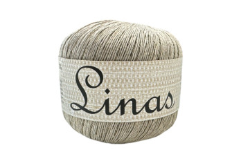 Linen yarn 100gr Natural grey 300 | 315m
