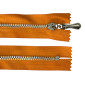 Metalinis užtrauktukas 10cm Oranžinis