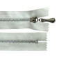 Metal zipper 10cm White