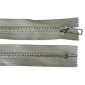 Metal zipper 20cm Light gray