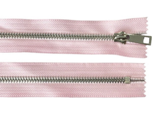 Metalinis užtrauktukas 20cm Šviesiai rožinis Metalinis užtrauktukas 20cm Šviesiai rožinis