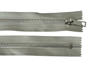Metalinis užtrauktukas 20cm Šviesiai pilkas Metalinis užtrauktukas 20cm Šviesiai pilkas