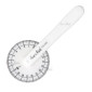 Round lecal ruler with scale