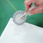 Round lecal ruler with scale pigiau