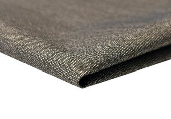 Vandeniui atsparus audinys Miranda Pilkas su metalizuotu auksiniu siūlu