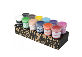 Fabric dye Profil Light Fabrics 12 colours x 25ml