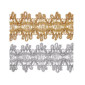 Decorative metallic ribbon 36mm | 2 colours
