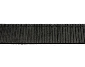 Pleated tape 50mm Black Pleated tape 50mm Black