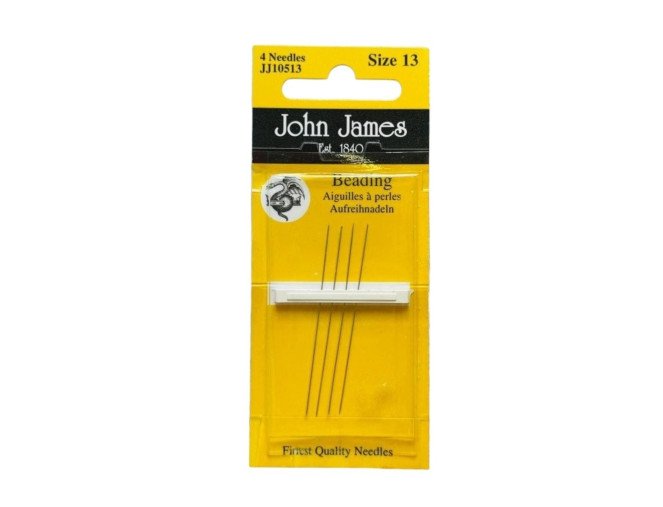 John James beading needles No.13