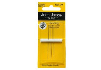 John James beading needles No.10